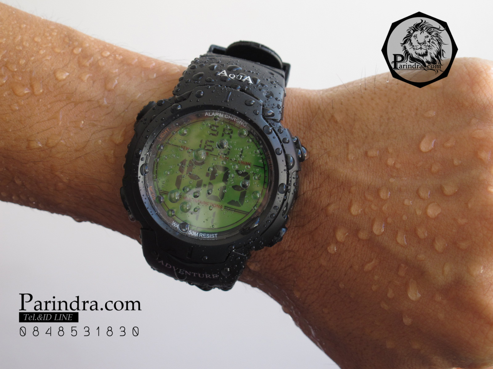 นาฬิกาข้อมือ AQUA รุ่นสะท้อนแสงกลางวัน รุ่น YF806 ทรง Sport