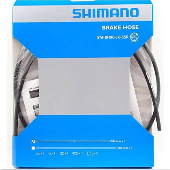 SHIMANO สายดิสเบรคหลัง DURA-ACE, SM-BH90-JK-SSR, 1700MM