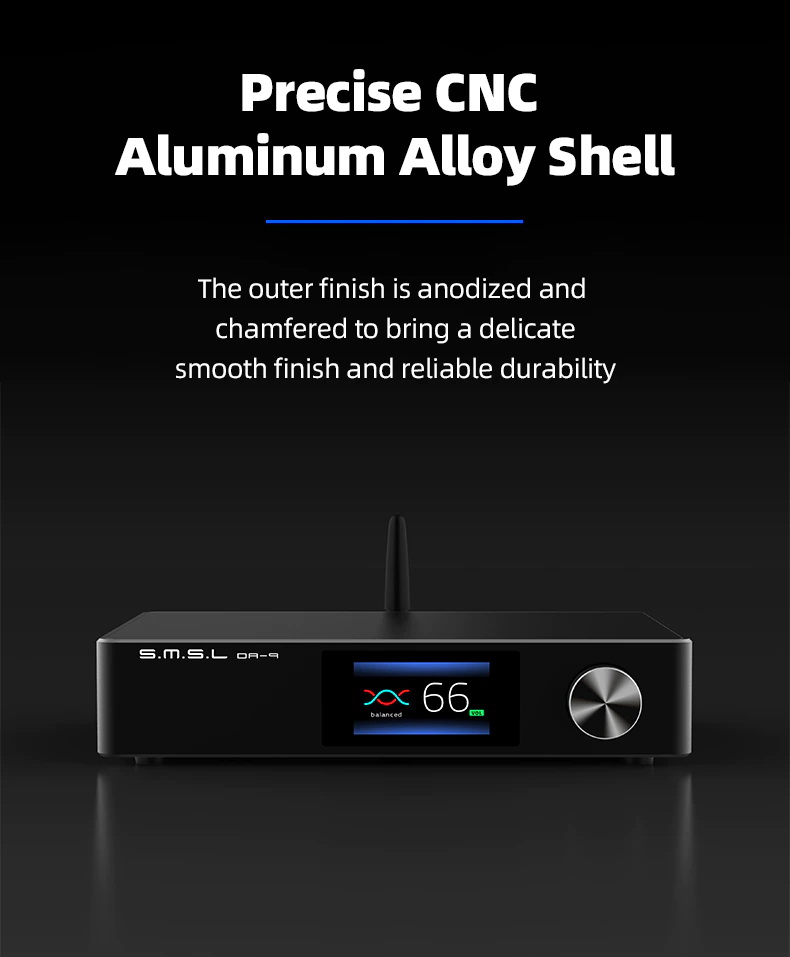 ขาย SMSL DA-9 แอมป์ตั้งโต๊ะระดับ Hi-Res รองรับ Bluetooth5.0 ประกันศูนย์ไทย
