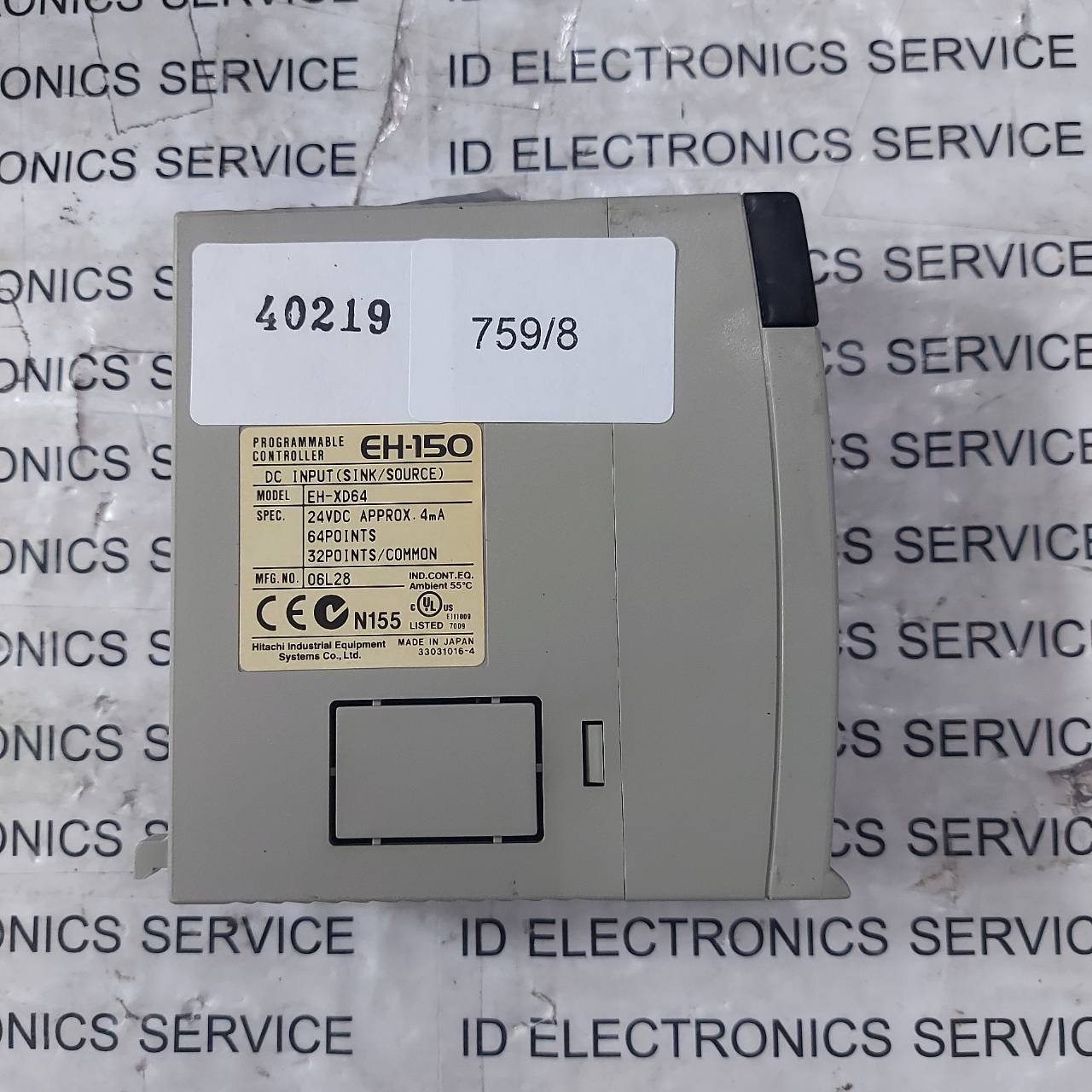 EH-XD64 PLC " HITACHI "