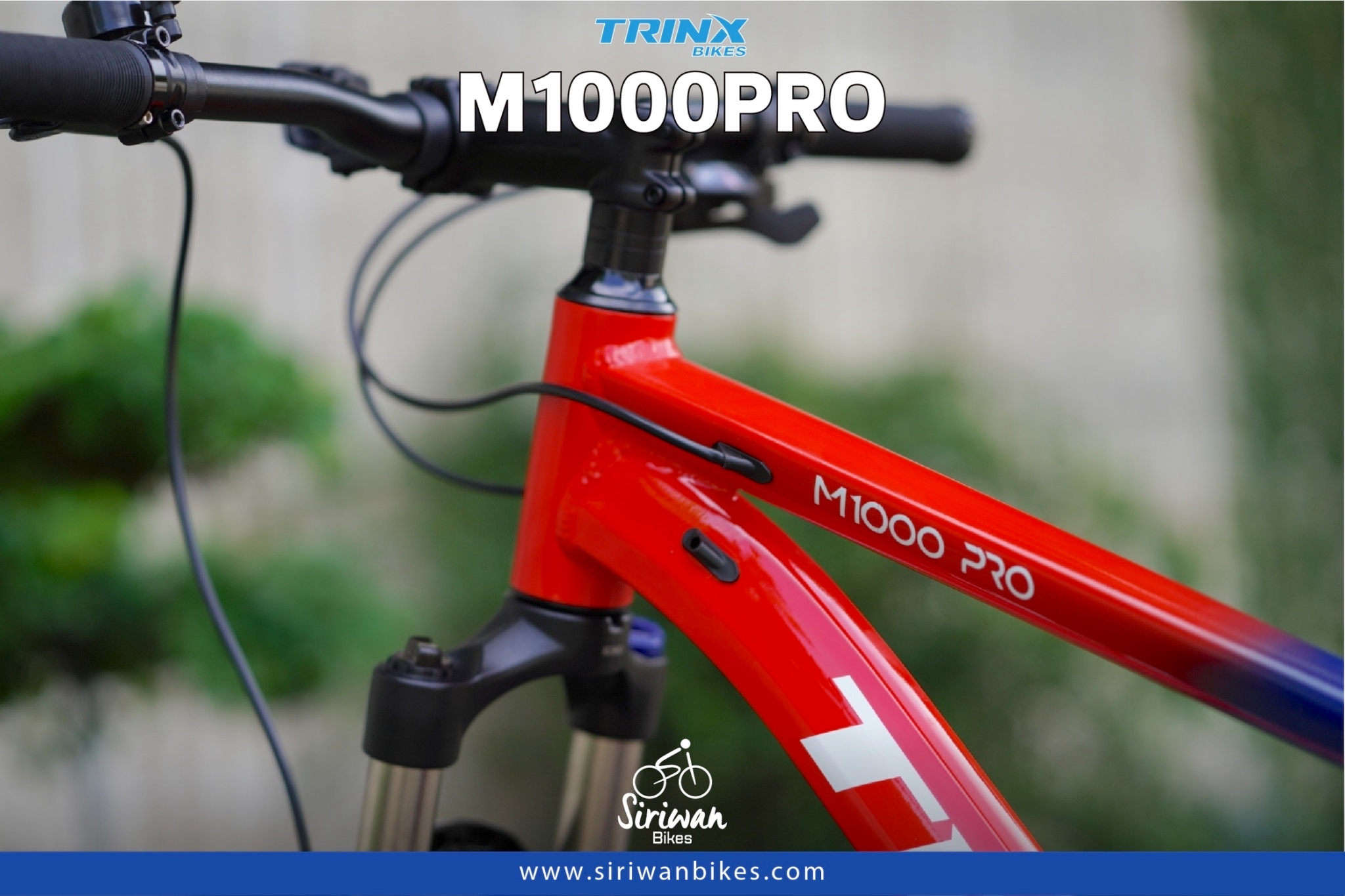 จักรยานเสือภูเขา TrinX M1000E เฟรมอลู 27.5" LTWOO 10 สปีด ดิสน้ำมัน, TRINX MY2023