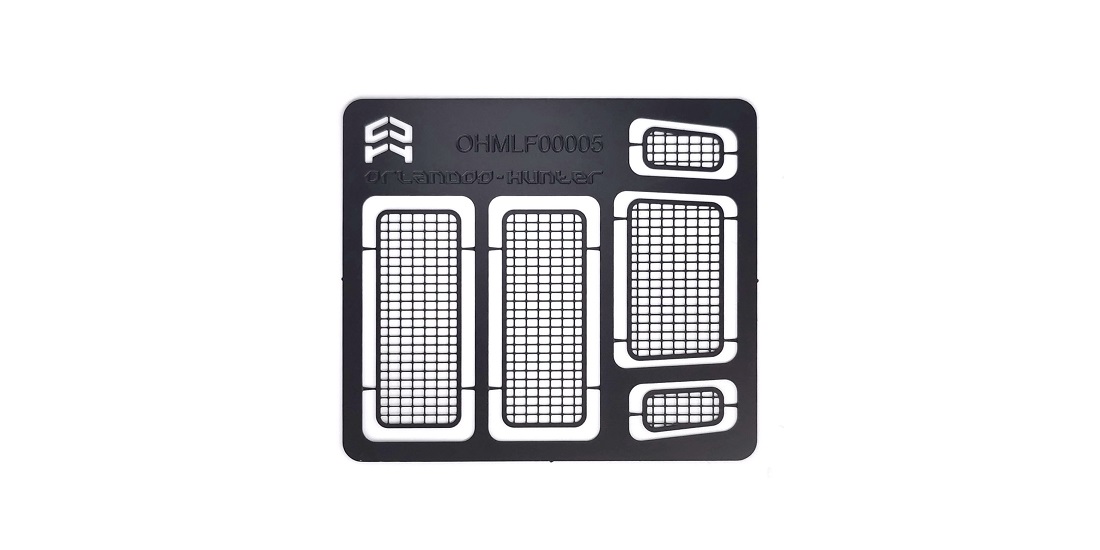 OH32A03 METAL WINDOW NET(BLACK) MX0033-B