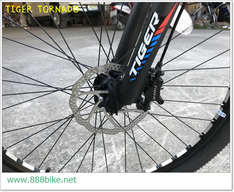 จักรยานเสือภูเขา TIGER TORNADO ล้อ 27.5 ,27 สปีด ดิสน้ำมัน