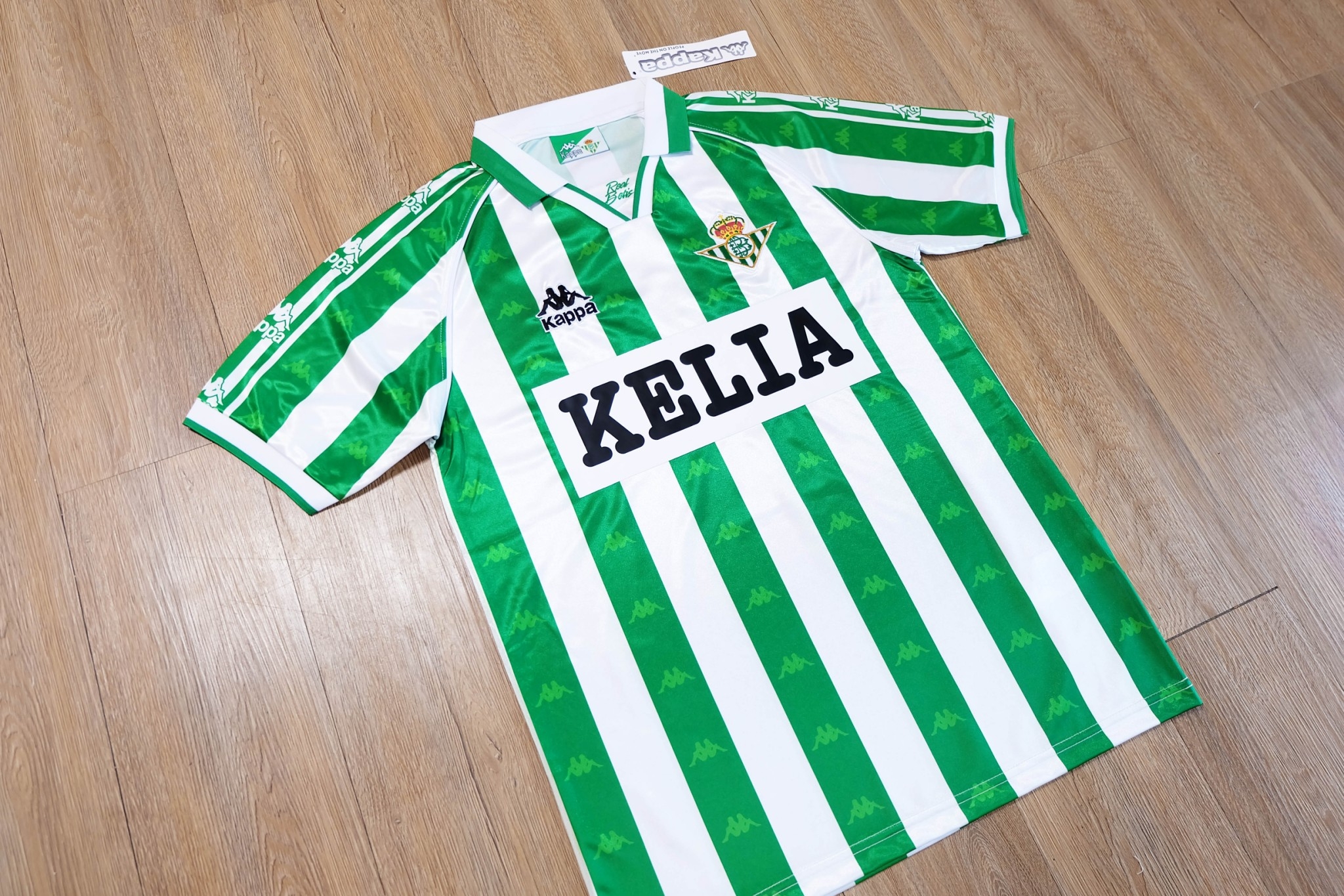 Real Betis 1996/97 Vintage Jersey เสื้อฟุตบอลเรอัล เบติส KELIA