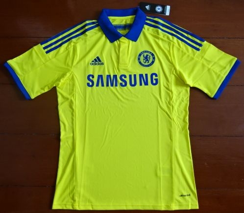 เสื้อฟุตบอล ทีมสโมสรเชลซี ชุดเยือน 2014/15 ใหม่ M-Size / CHELSEA Football Shirt Away Kit 2014/15 Jersey NEW M-Size