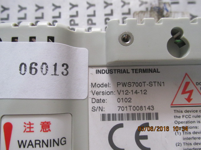 LCD TOUCH SCREEN “ HITECH ” รุ่น PWS700T-STN1