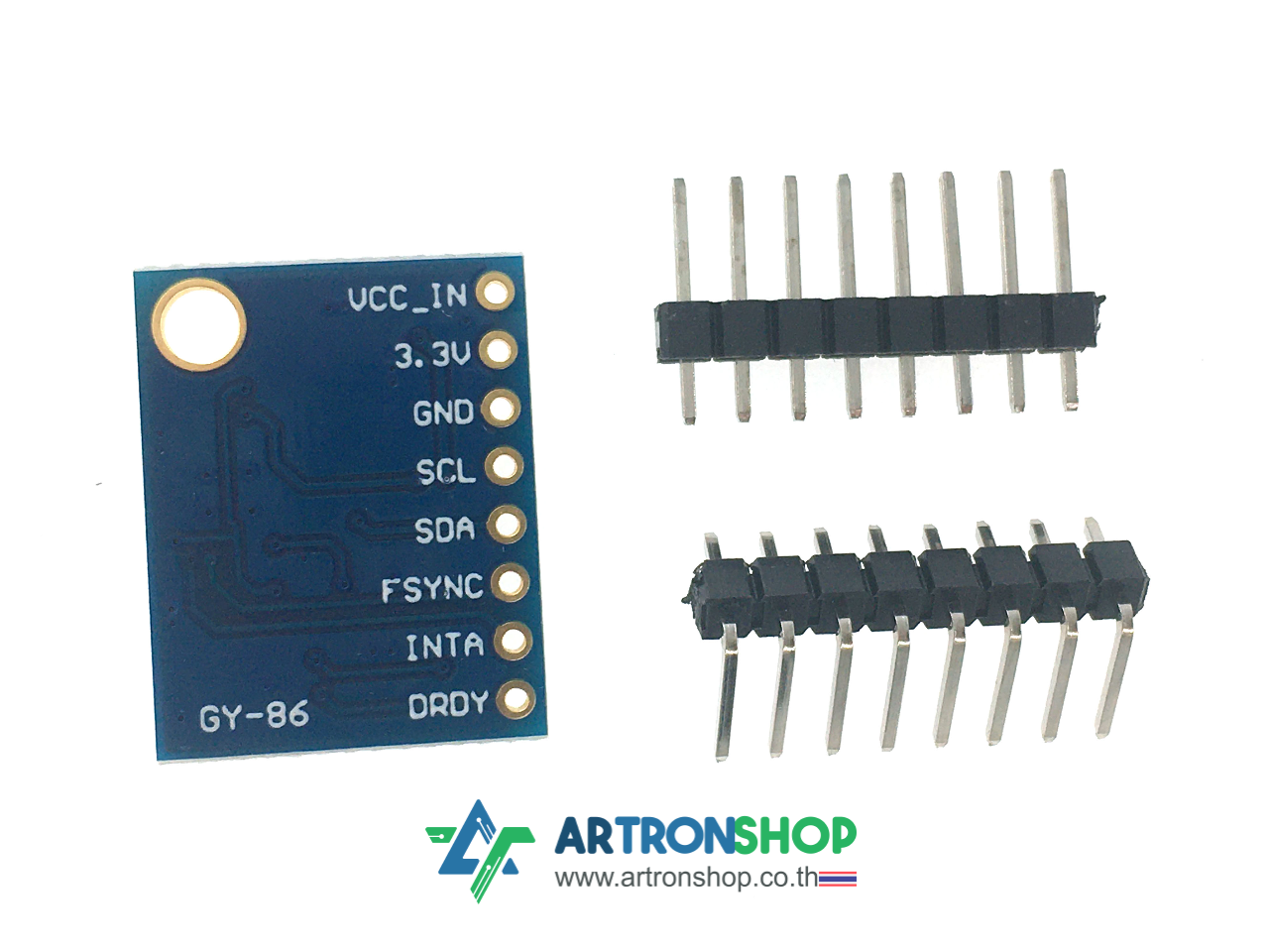 GY-86 10-DoF IMU (MPU6050 HMC5883L MS5611) เซ็นเซอร์ IMU 10 แกน