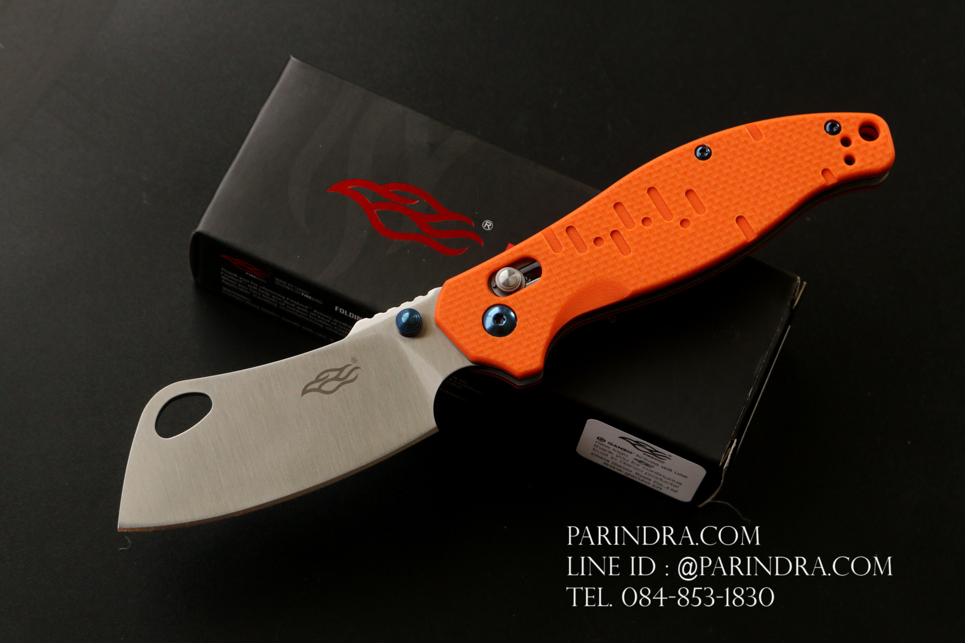 มีดพับ Ganzo Firebird รุ่น F7551 OR สีส้ม ของแท้ 100%
