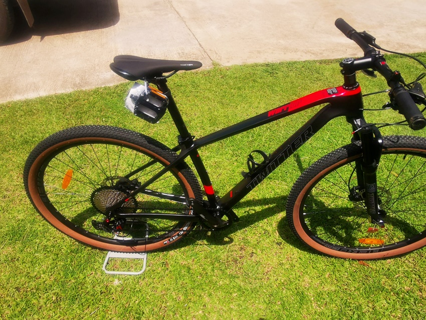 จักรยานเสือภูเขา TWITTER WARRIOR Pro RS13 BOOST148 เฟรมคาร์บอน เกียร์ Retrospec 1*13สปีด, โช๊คลม ล้อ 29er, TWITTER MY2022