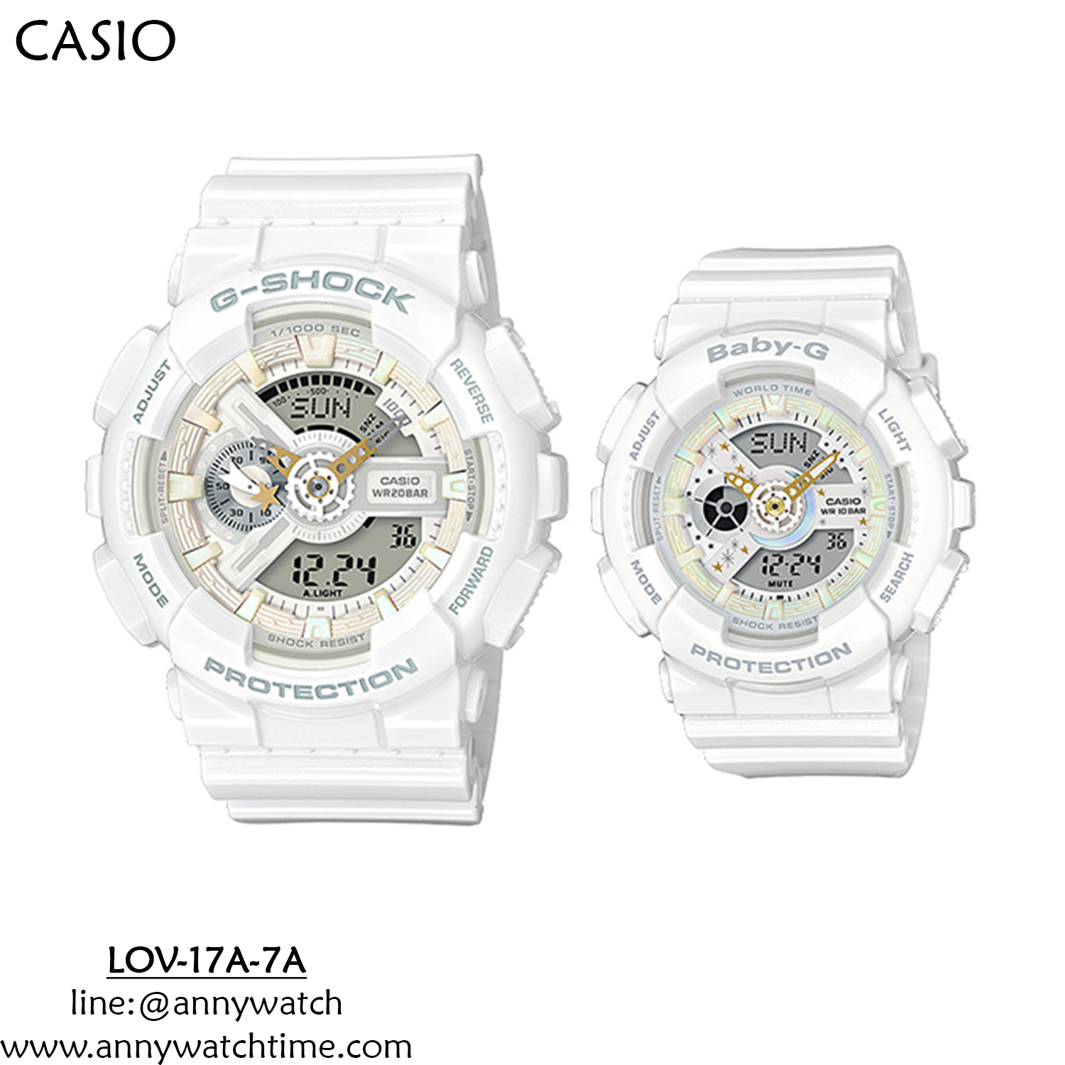 CASIO LOV-17A-7A