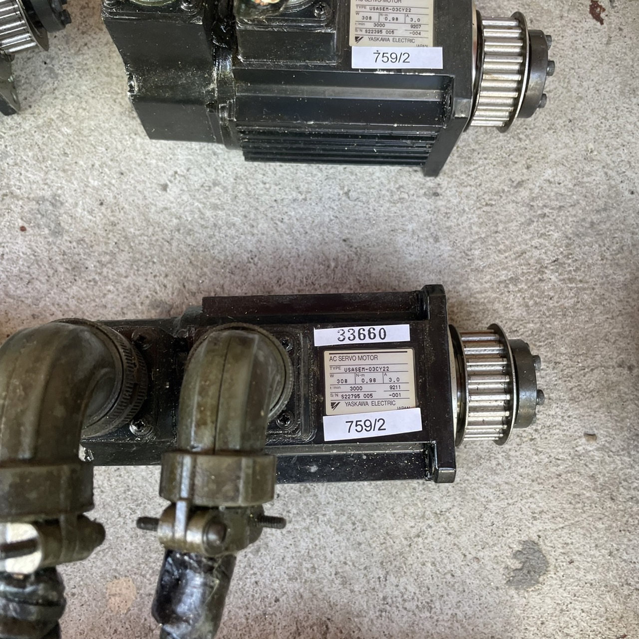 USASEM-03CY22 SERVO MOTOR " YASKAWA "