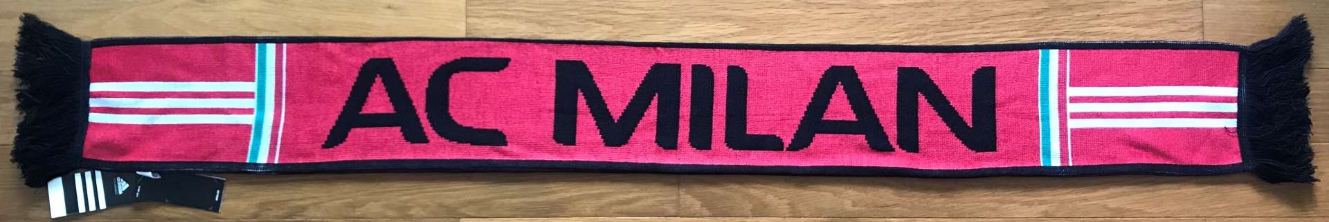 ผ้าพันคอ ฟุตบอล สโมสรเอซี มิลาน - AC MILAN ใหม่ / AC MILAN Football Club Scarf - AC MILAN NEW