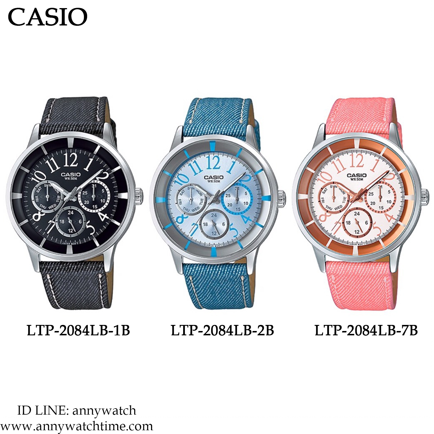 CASIO LTP-2084LB-1B
