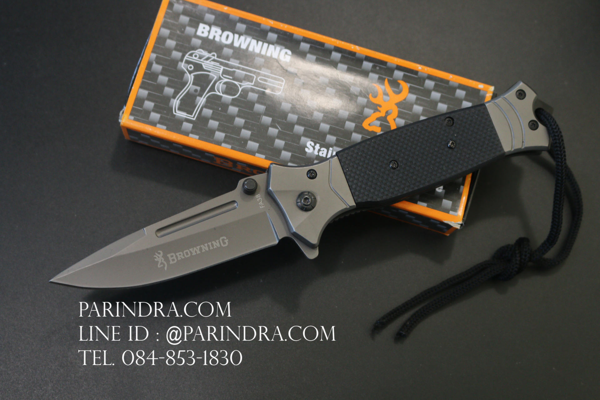 มีดพับ Browning รุ่น FA38 ขนาด 8.5 นิ้ว เปิดไว (OEM)