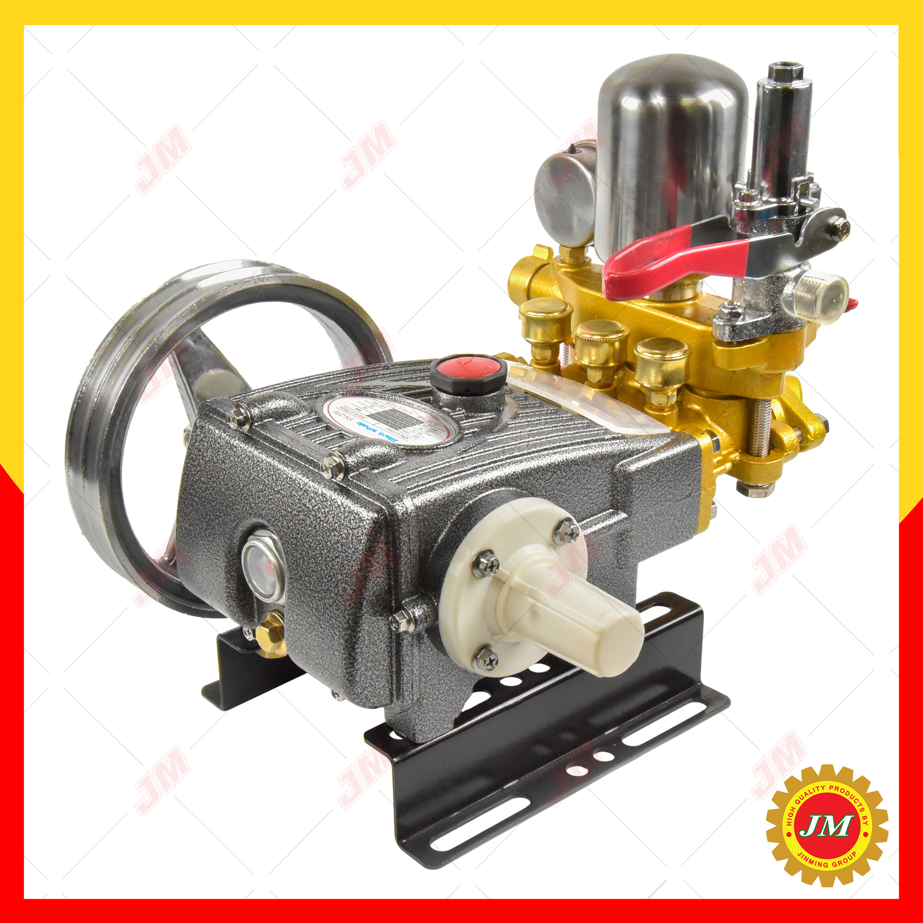 ปั๊มพ่นยา 3 สูบ 3/4 นิ้ว (6 หุน) Black Whale YN-25