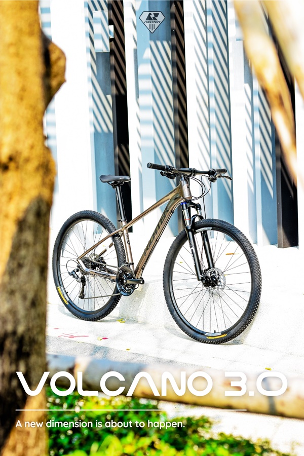 RICHTER VOLCANO 3.0 NEW2025 จักรยานเสือภูเขา | เฟรมอลูมิเนียม ชุดเกียร์ SENSAH 30 สปีด | โช็คน้ำมัน ดิสน้ำมัน SIMAERS