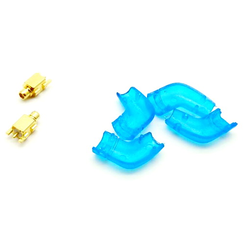 ขาย X-Tips ขั้ว DIY สำหรับทำสายขั้ว MMCX (Shure) 4 สี 2 แบบ (ตรง และ งอ)