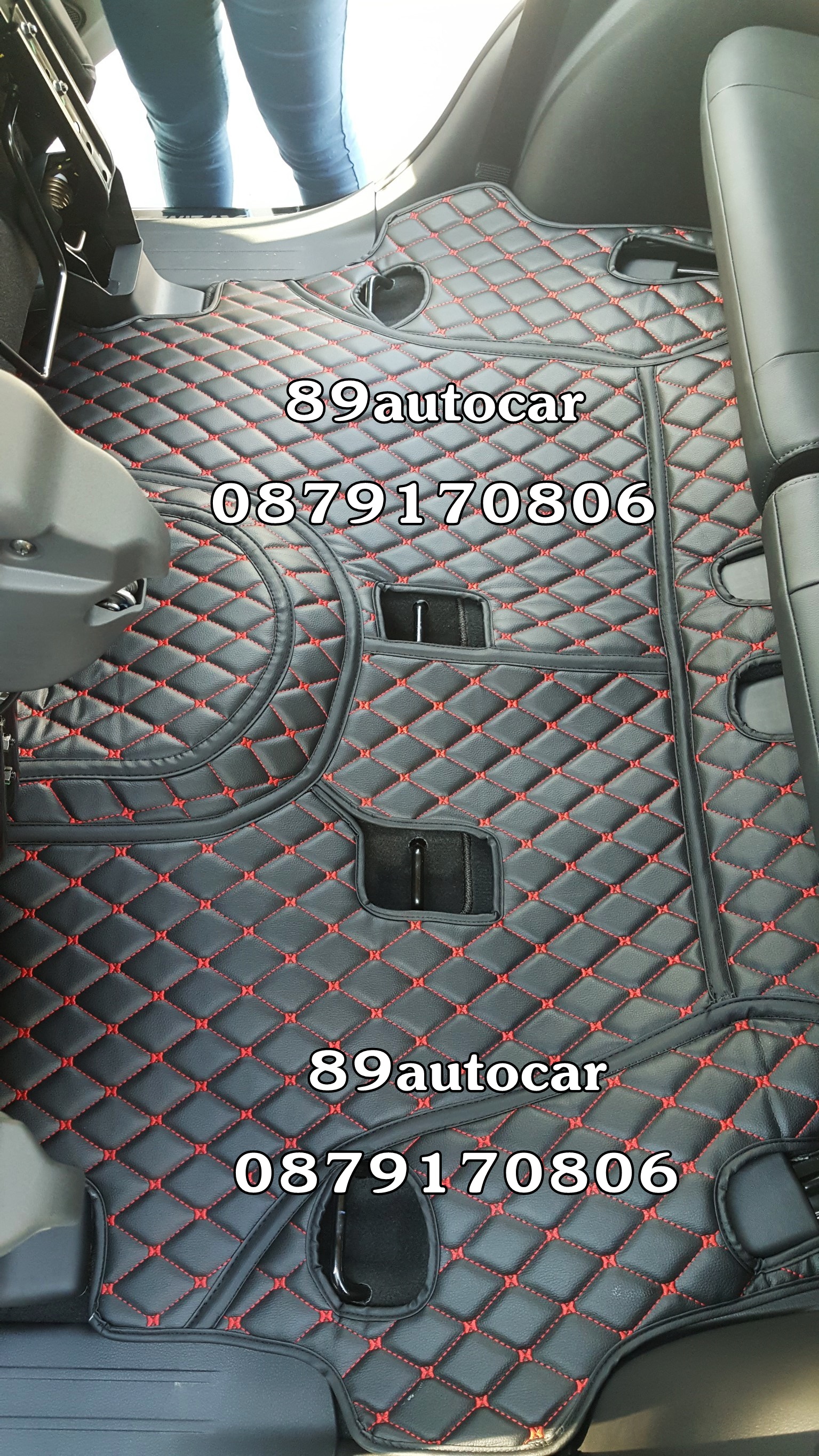 พรม6D ปูพื้นรถยนต์ เข้ารูป Mitsubishi Xpander เข้ารูป