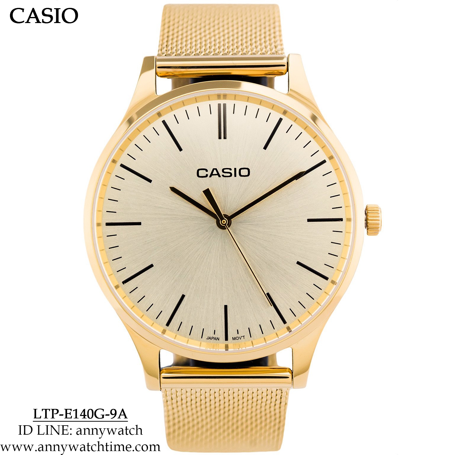 CASIO LTP-E140G-9A