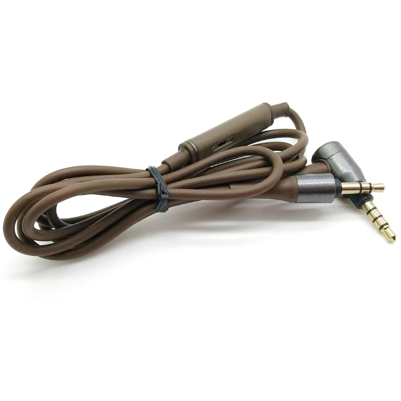 ขายสายเปลี่ยนหูฟัง X-Tips รุ่น Brown สีน้ำตาล พร้อมปุ่มเพิ่ม ลดเสียง