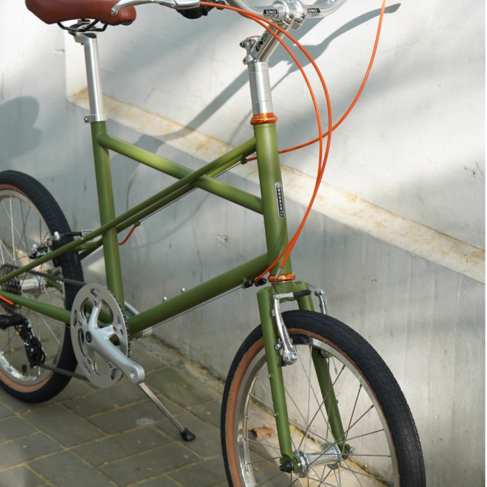 จักรยานมินิเวโล่ 2Wheels MINIVELO X Cross Tube – เฟรม Cr-Mo 4130 8 สปีด Shimano ล้อ 20 นิ้ว | 9 สีวินเทจ