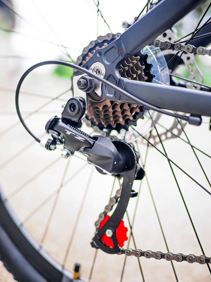 จักรยานเสือภูเขา RICHTER MX100 ล้อ 27.5 นิ้ว ดิสเบรค เฟรมอลูมิเนียม 21 speed NEW2024