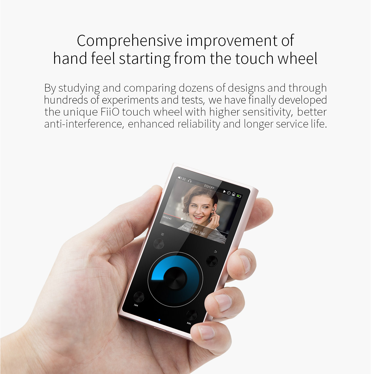 ขาย FiiO x1ii สุดยอดเครื่องเล่นเพลง HiFi พกพารองรับ lossless 192khz/32bit , bluetooth 4.0 , touch wheel