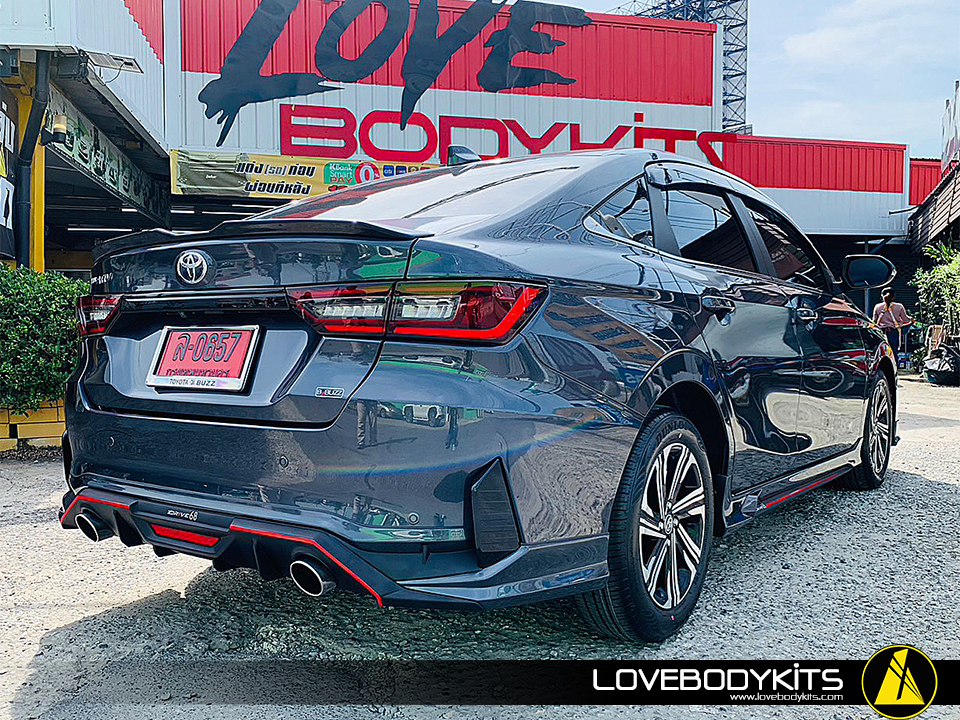 ชุดแต่ง DRIVE 68 : YARIS ATIV 2023 / 4 ประตู