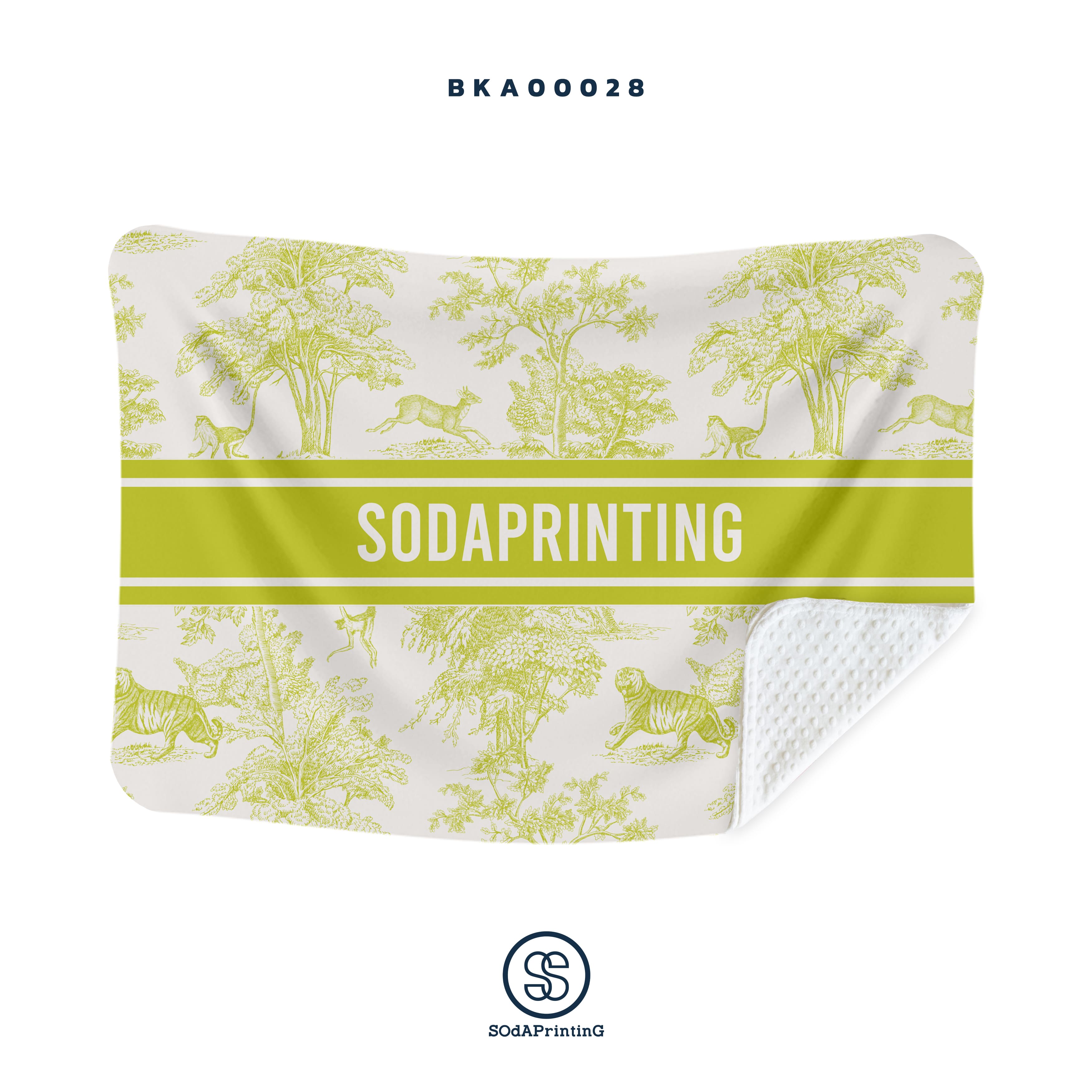 ผ้าห่มอเนกประสงค์ ใส่ชื่อได้ รหัส BKA00028 #SOdAblanket #SodAhome