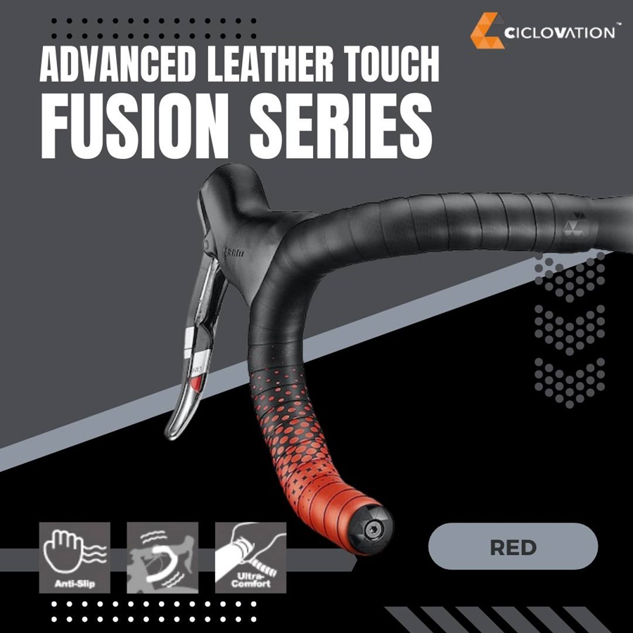 ผ้าพันแฮนด์ CICLOVATION ADVANCED LEATHER TOUCH - Fusion Series Made in Taiwan