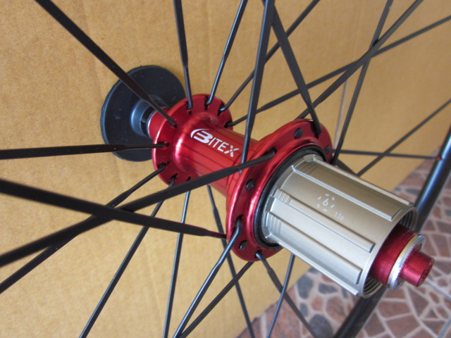 ชุดล้อเสือหมอบ BITEX 700C ALUMINIUM NEW (BEARING) ขอบ 30mm, 20/24H, 2017