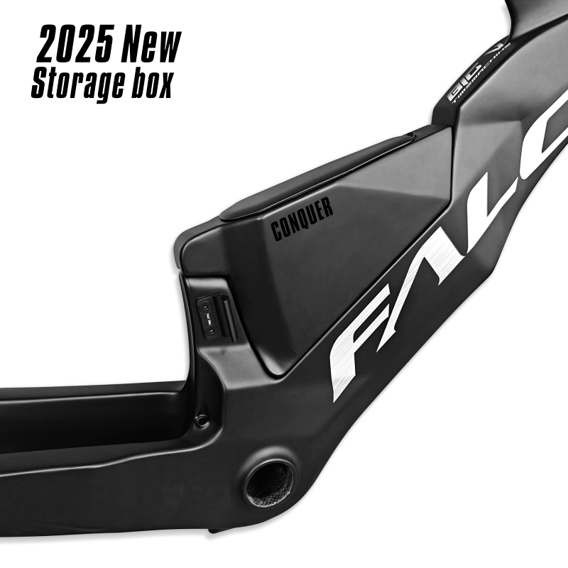 FALCO BIG V Blueprint Electric Transformer 24S | จักรยานไตรกีฬา 2025 | จักรยาน TT Bike คาร์บอนไฟฟ้า ความเร็ว 24 ระดับ | ตัวถังเต็มหรือเฟรมเซ็ต | ไซส์ 48/XS ถึง 57/L