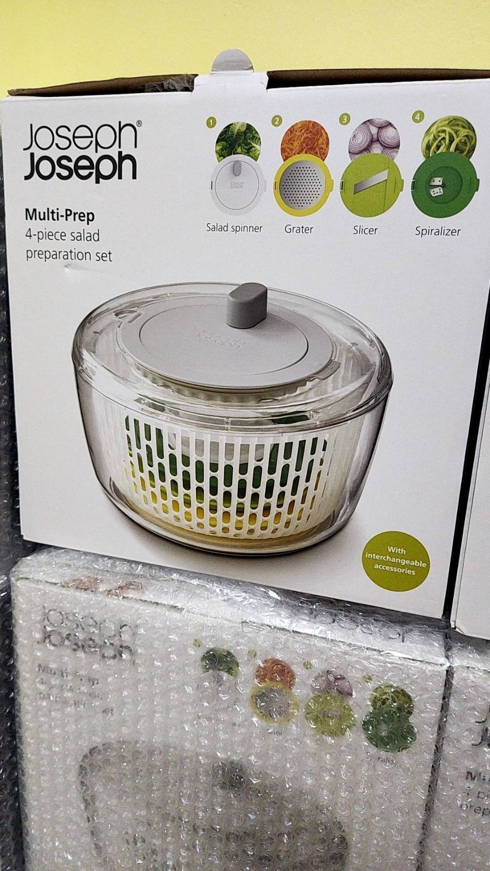 Joseph Joseph Multi-Prep™ 4-piece Salad Preparation Set อุปกรณ์เตรียมและทำสลัด