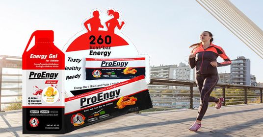 ProEngy :Energy Gel อาหารเสริมทางด่วนสำหรับนักปั่น เจลให้พลังงานสูง 100 Kcal ดูดซึมได้ง่าย และเปลี่ยนเป็นพลังงานให้แก่ร่างกายอย่างรวดเร็ว