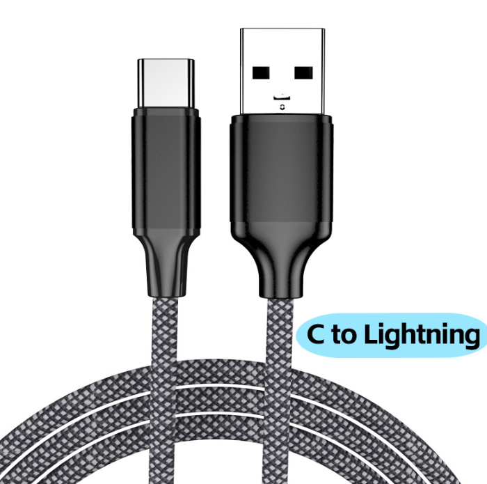 Cable Charger สายแม่เหล็ก USB-Lighting 60W สายยาว 1.0 M