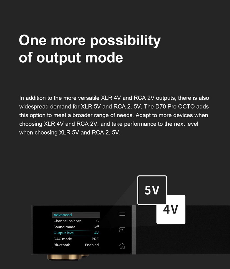 Topping D70 Pro OCTO DAC ตั้งโต๊ะชิป Cirrus Logic CS43198 x8 รองรับ Dual Hi-Res ประกันศูนย์ไทย