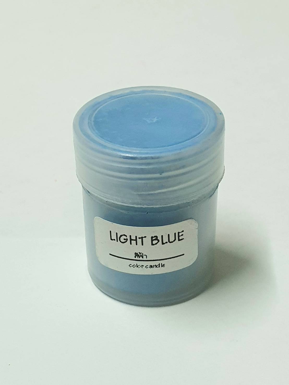 สีน้ำมันผง (กรุะปุก) สีฟ้า