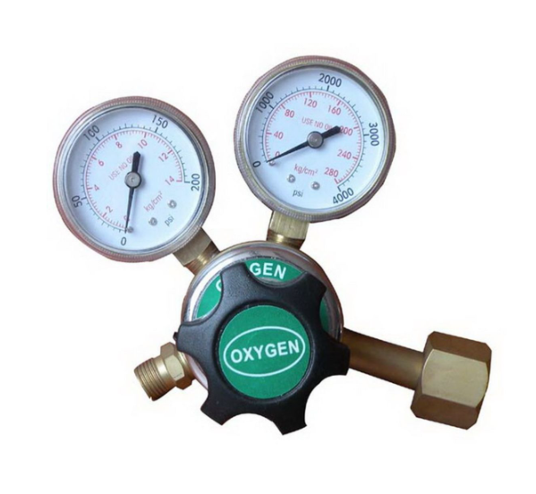 เกจ์ ออกซิเจน OXYGEN (ทองเหลือง) มาสเตอร์ รุ่น OR-601 Pn.M291-0115 ##