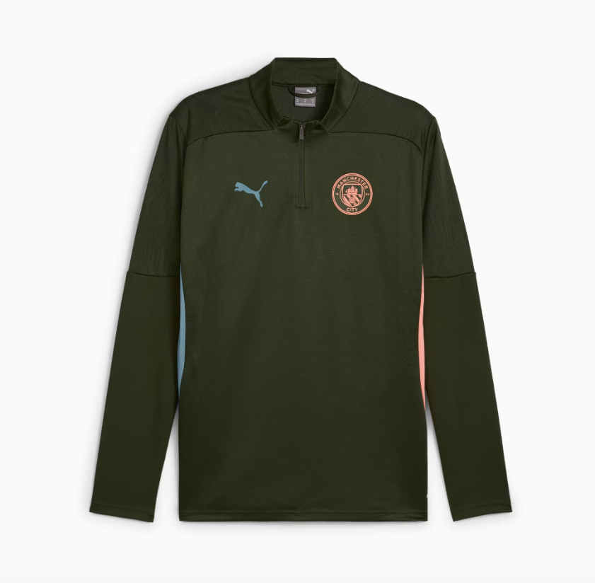 เสื้อเทรนนิ่งแมนเชสเตอร์ ซิตี้ Quarter-Zip Training Top ของแท้