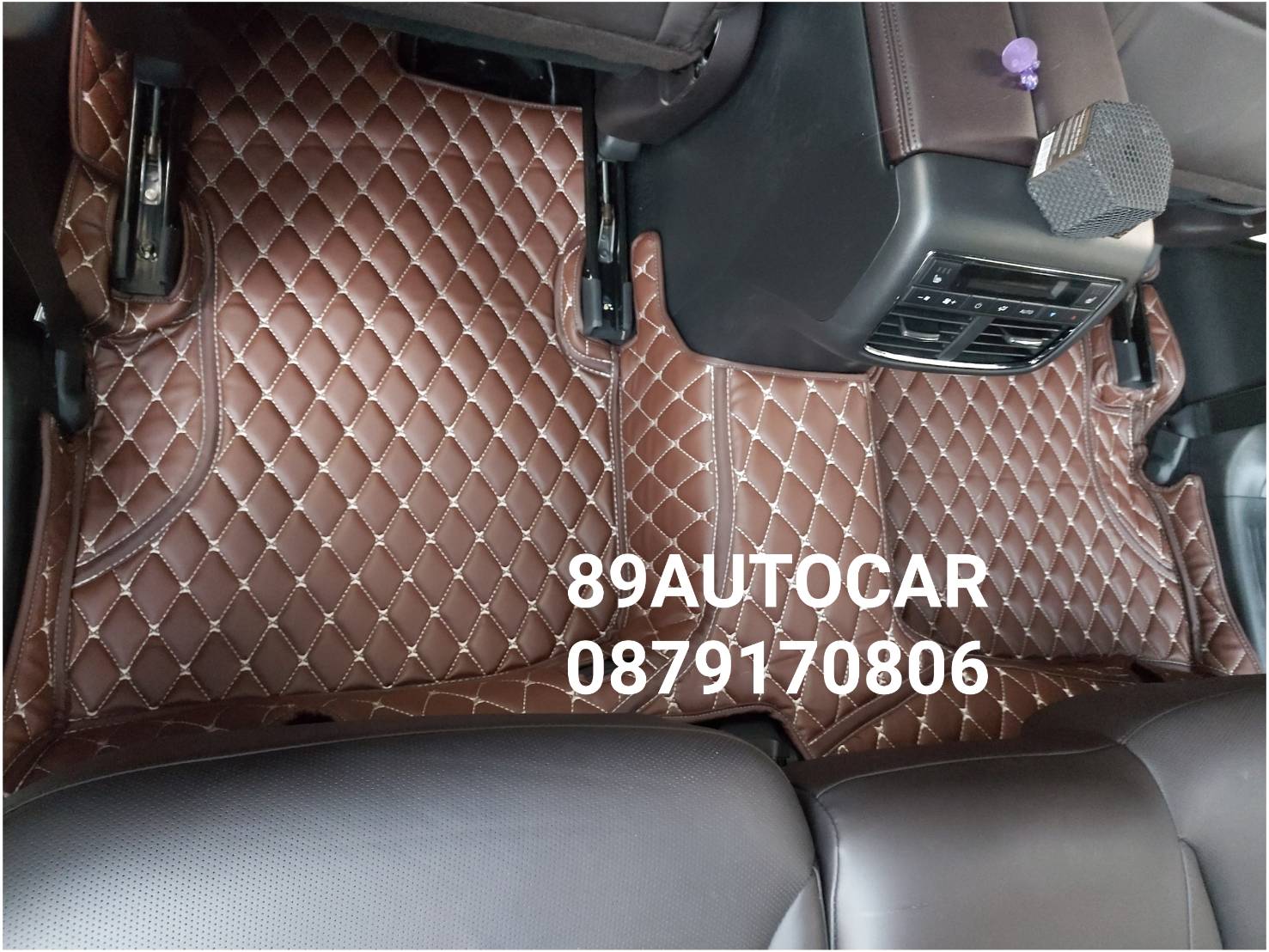 Mazda CX-8 ปูพรม6D สีกาแฟ เข้ารูป เต็มคัน