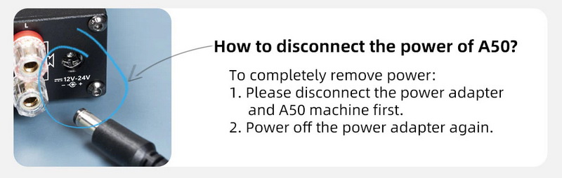 ขาย SMSL A50 Power Amplifier ชิป Texas Instruments TPA3116 รองรับ Bluetooth5.0 ประกันศูนย์ไทย
