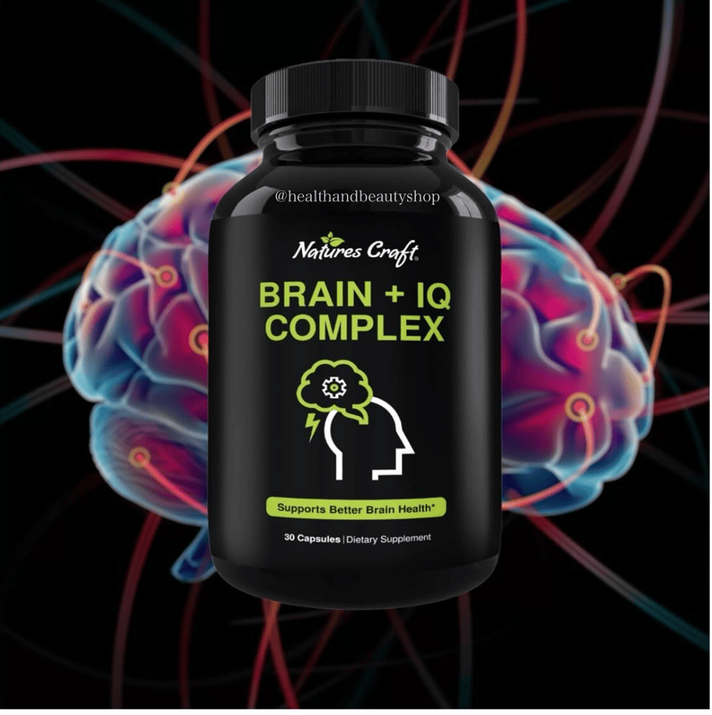 Natures Craft Brain + IQ Complex 30 Capsules