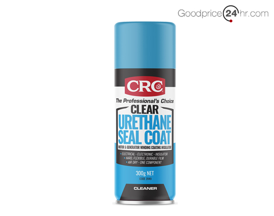 c-024. สเปรย์ยูริเทนเคลือบ ให้เป็นฉนวนไฟฟ้า CRC รุ่น Urethane Seal Coat (Clear / Red)