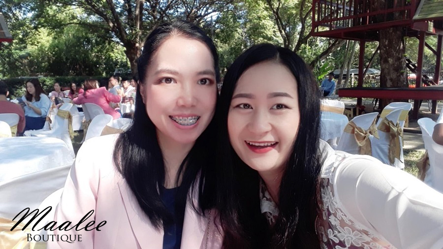 พร้อมเช่า สูทหญิง สูทสีชมพู