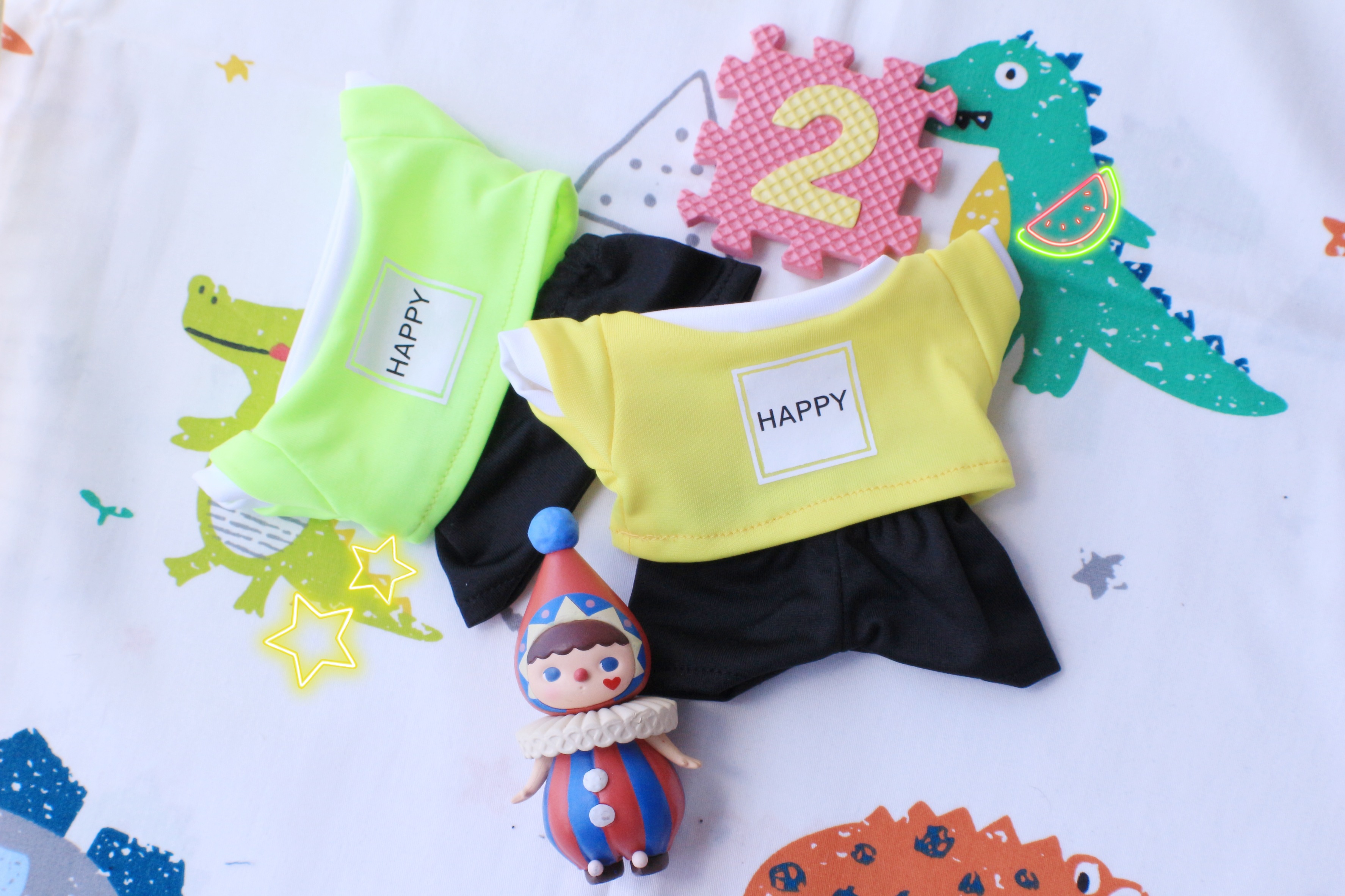 ชุดตุ๊กตา ป๋อจ้าน จากรายการ Happy Camp (15,20 cm.)