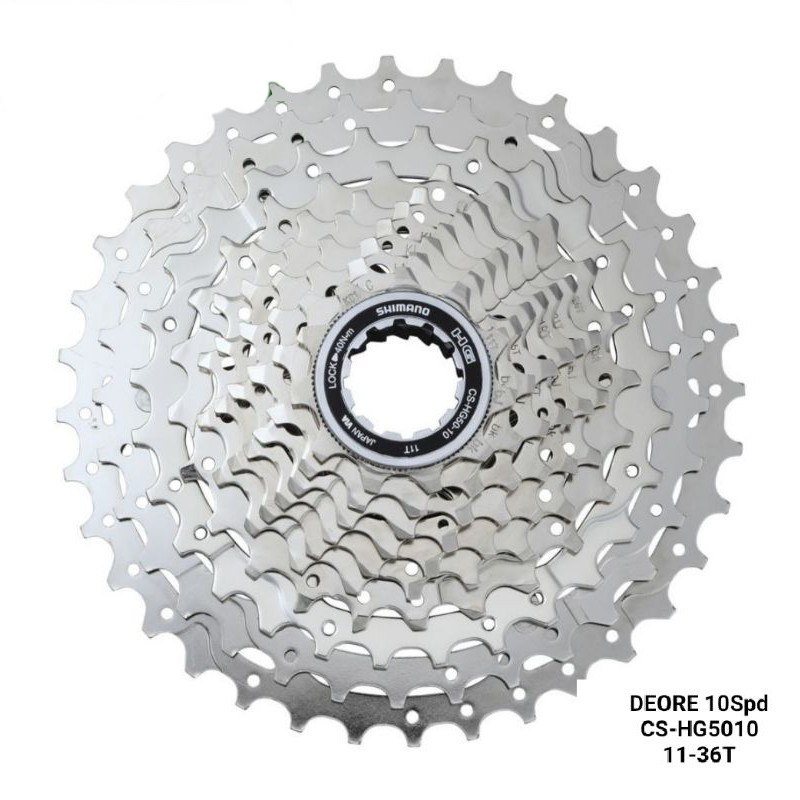 สเตอร์ DEORE, CSHG50-10, 10-SPD, 11-36T, มีกล่อง