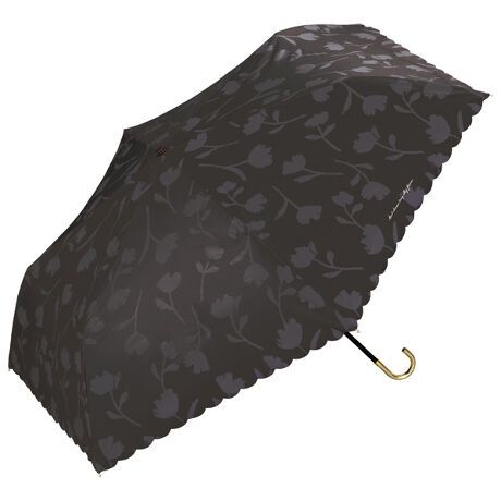ร่ม Folding Umbrella flower shadow edition สีดำ (55 cm) Wpc. ©