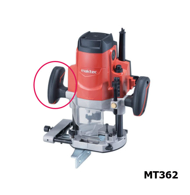 ด้ามจับด้านซ้าย เราท์เตอร์ (Router) Maktec-มาคเทค MT362 [#13] Pn.187512-1 (แท้) ##