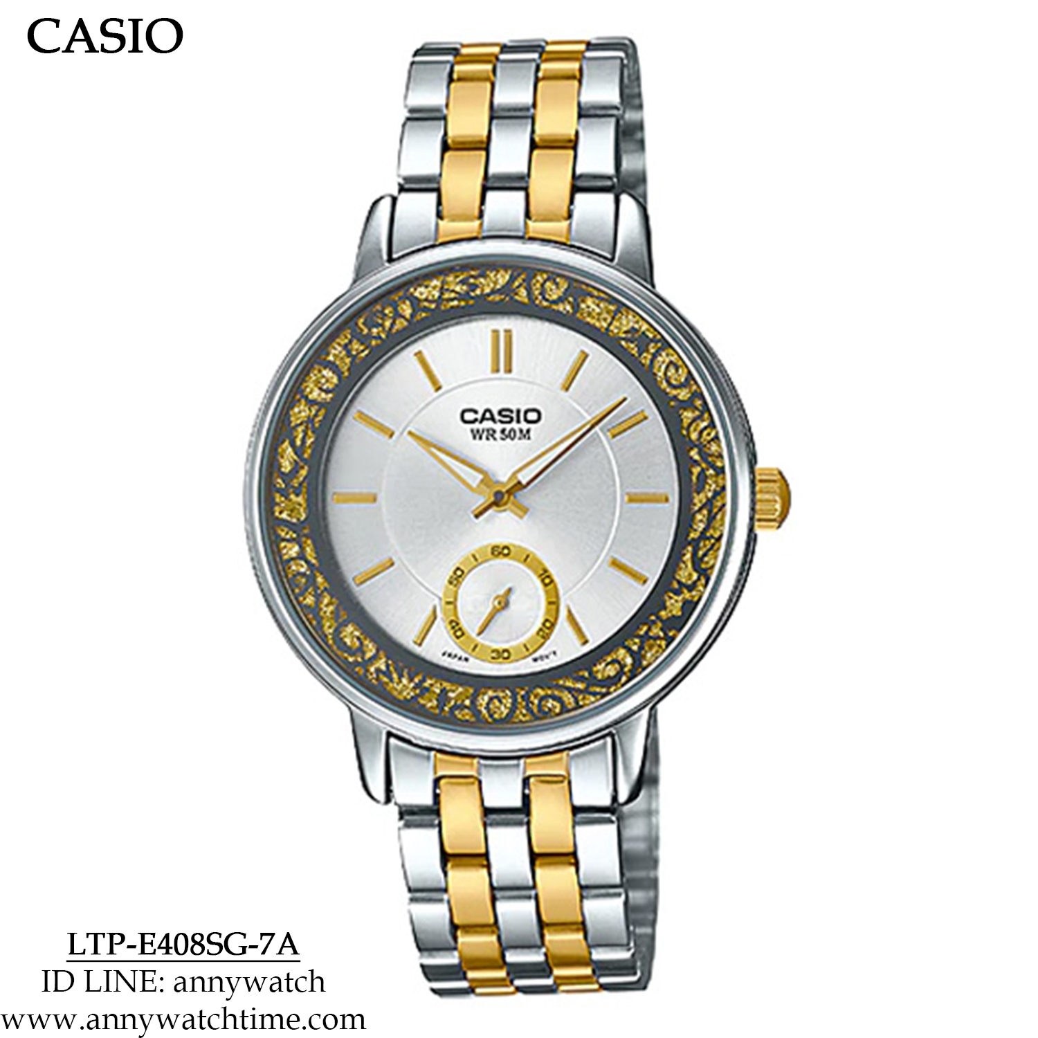 CASIO LTP-E408SG-7A