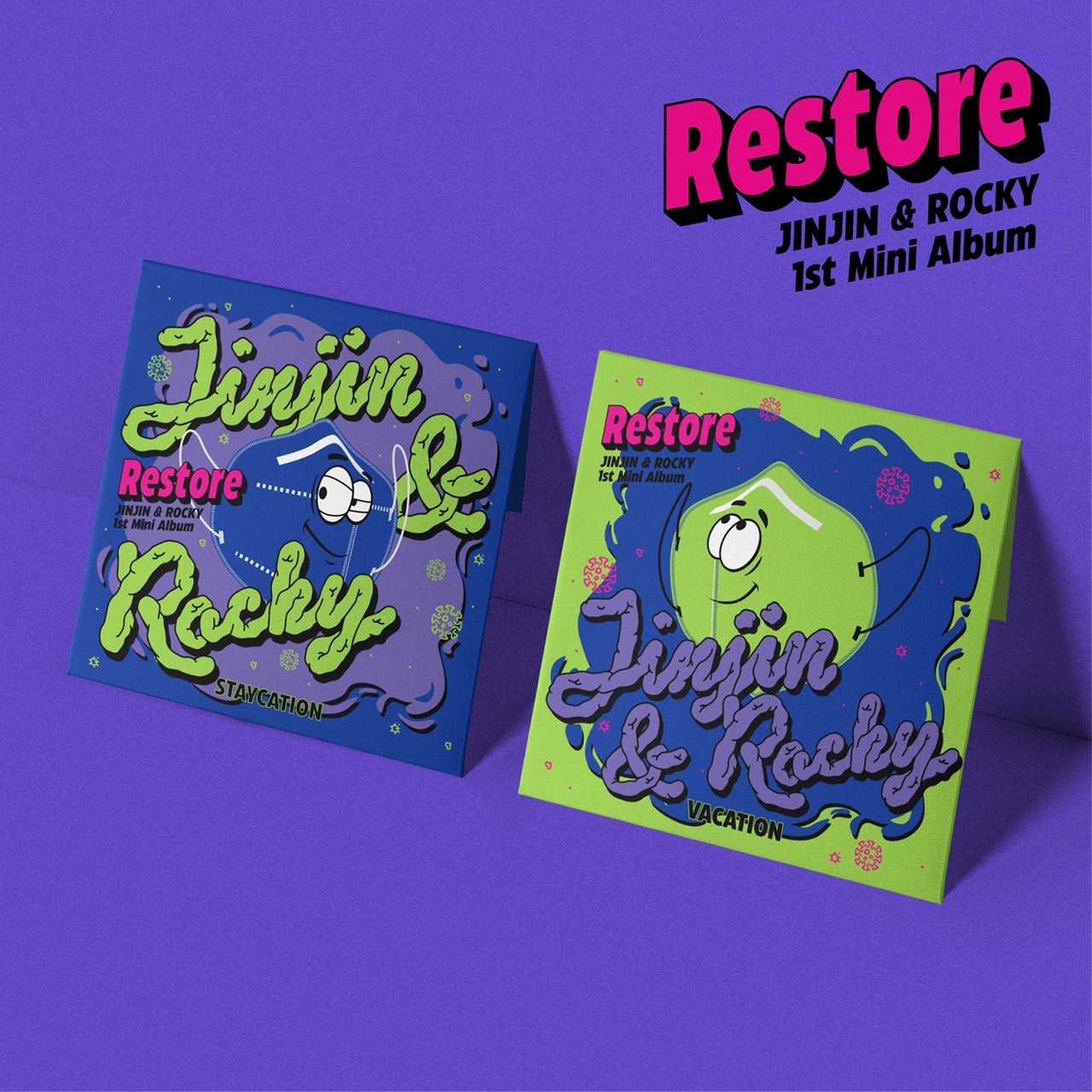 อัลบั้ม #JINJIN & ROCKY (ASTRO) - Restore (1st Mini Album)